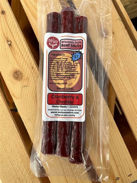 3 pack beef sticks – Weiss Meats