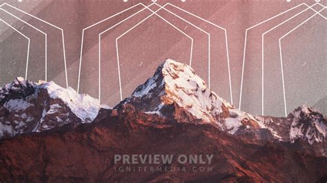 Abstract Mountains 1 Worship Backgrounds Cody Duck Designs