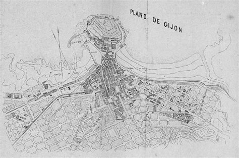 Plano De Gijon De