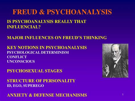 Ppt Freud And Psychoanalysis Powerpoint Presentation Free Download Id 504327