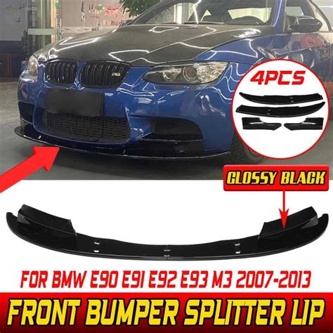 Detachable Car Front Bumper Splitter Lip Spoiler Body Kit Bumper