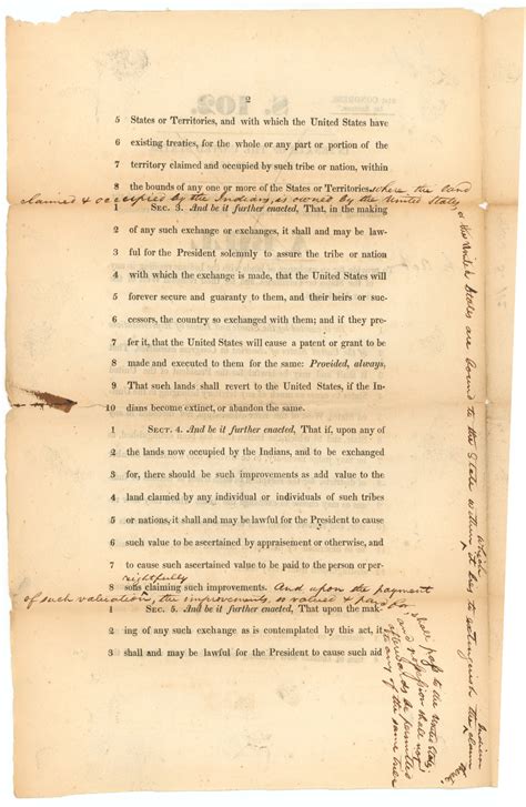 Indian Removal Act 1830 Records Of Rights