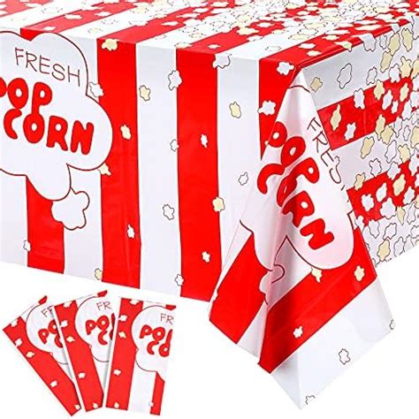 Amazon Oojami Pack Table Cover Movie Night Theme Tablecloth