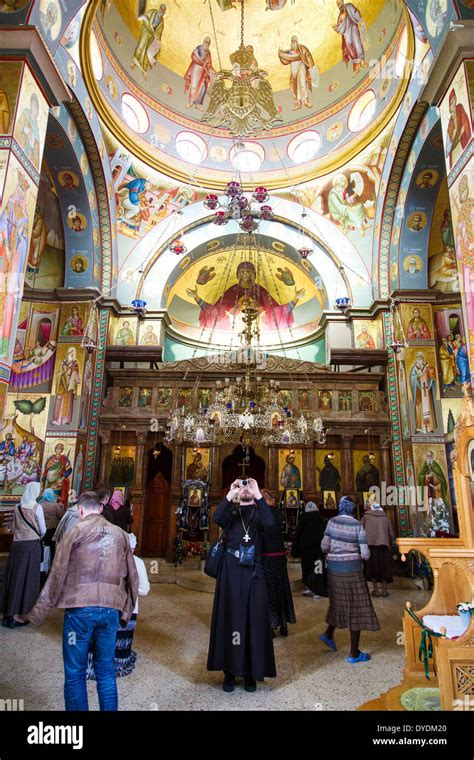 The Greek Orthodox Church Of The Twelve Apostles In Capernaum By The