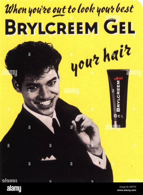 1980s Uk Brylcreem Magazine Advert Stock Photo Alamy