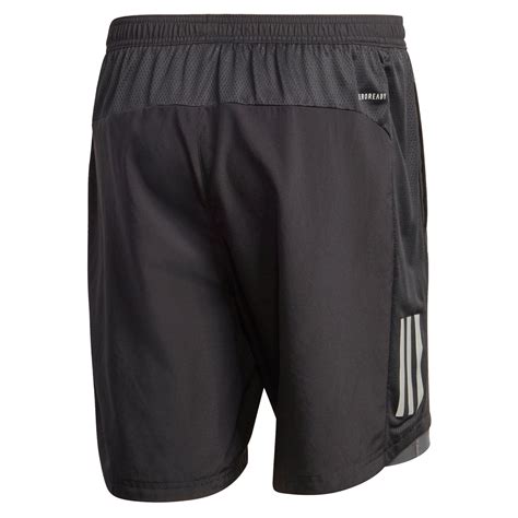 Adidas Own The Run In Inch Men S Running Short Black Grey The