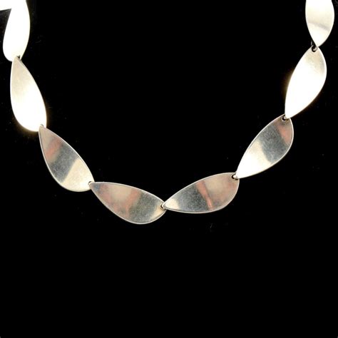 Lot 388 Hans Hansen A Danish Silver Necklace