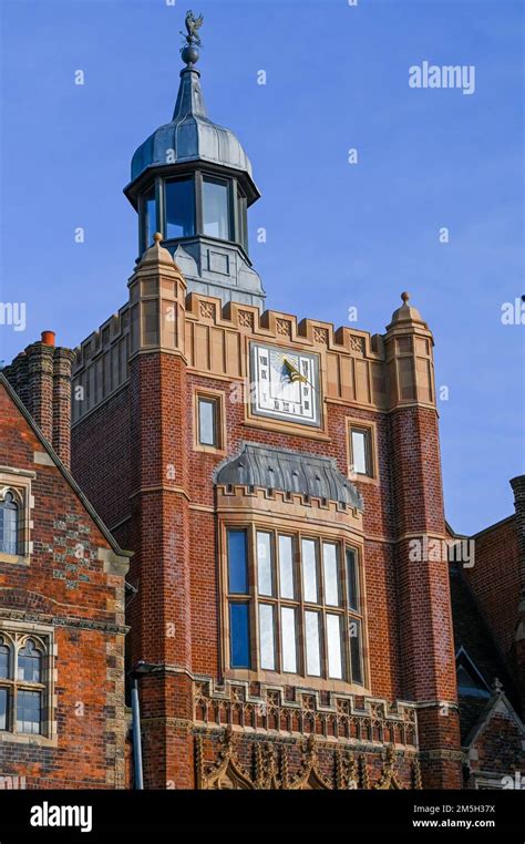 Brighton College School Bell Tower And Sundial In Eastern Road Brighton