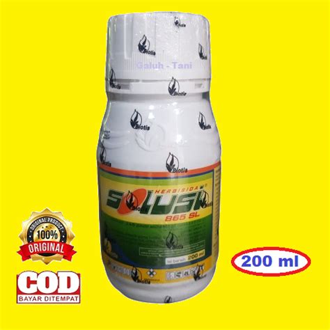 Jual Herbisida SOLUSI 865SL 200ML Dimetil Amina Shopee Indonesia