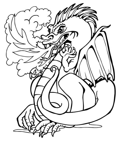 157 dessins de coloriage dragon à imprimer sur LaGuerche Page 14