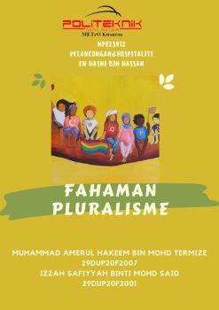 FAHAMAN PLURALISME Izzahsafiyyah2423 Membalik PDF Dalam Talian