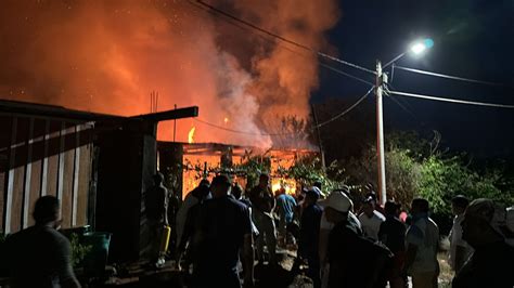 Dos Familias Damnificadas Por Acci N De Un Incendio Que Afect Dos