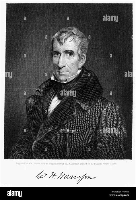 William Henry Harrison N1773 1841 Ninth President Of The United