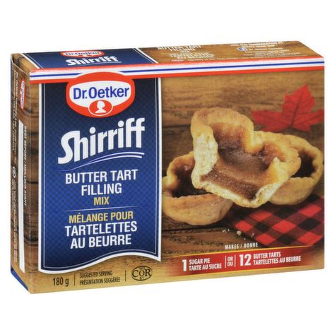 Dr Oetker Shirriff Butter Tart Filling Save On Foods
