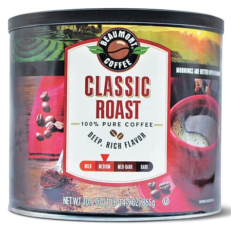 Beaumont Medium Classic Roast 100 Pure Coffee Same Day Delivery Or