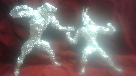 Noumu vs All Might - Aluminum Foil Sculpture by TheFoilGuy on DeviantArt