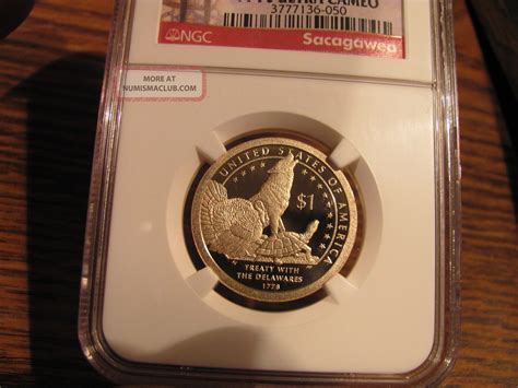 S Sacagawea Treaty With The Delawares Ngc Pr Ucam Early