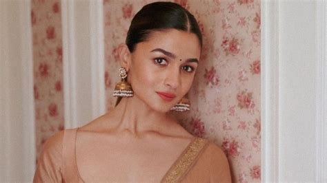 Alia Bhatt Making Us Drool In Stunning Backless Nude Lehenga And Some