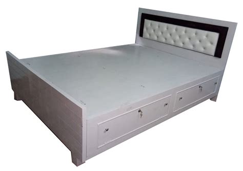 Single Teak Wood White Wooden Bed With Storage At Rs 18000 In Jodhpur Id 26118330888