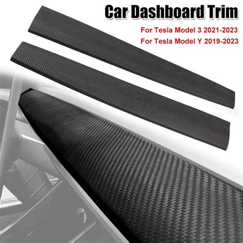 Car Center Console Dashboard Trim For Tesla Model Tesla