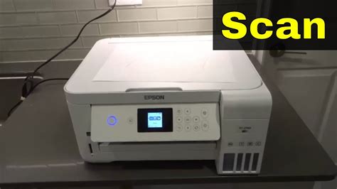 How To Scan To Computer On Epson ET 2760 Printer Easy Tutorial YouTube