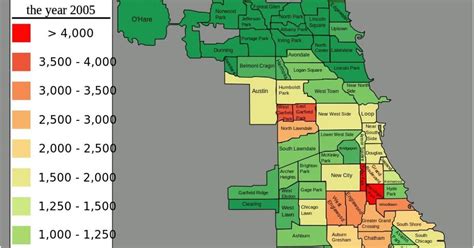 Worst Neighborhoods In Chicago Map Kaleb Watson