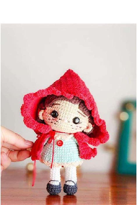 Caperucita Roja Muneca PDF Amigurumi Patron Gratis PDF Amigurumi