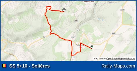 Ss Soli Res Stage Map Rallye Du Condroz Huy Brc