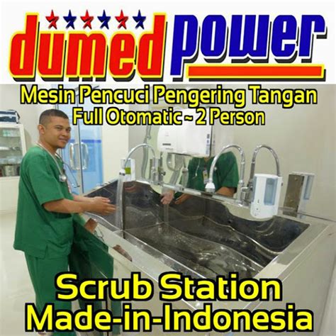 Jual Scrub Station Person Full Automatic Murah Juknis Dak