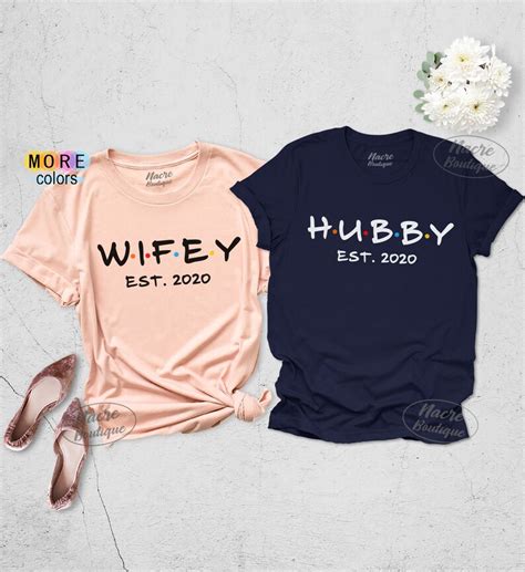 Wifey Hubby Shirts Hubby And Wifey Husband And Wife Shirts Etsy Canada