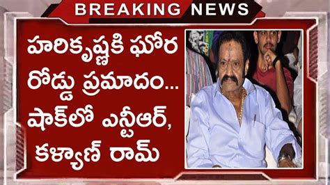 Nandamuri Harikrishna Passed Away In Road Mishap