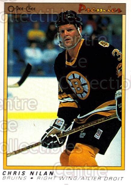 Center Ice Collectibles - Chris Nilan Hockey Cards