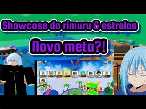 Roblox All Stars Tower Defence Showcase Do Rimuru 6 Estrelas YouTube