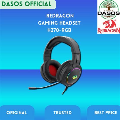 Jual Redragon Gaming Headset Aux Rgb Mento H Rgb Wired Shopee