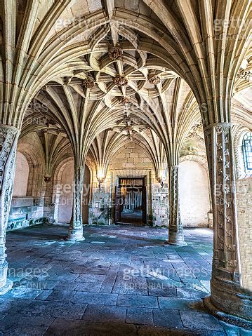 Interior Of The Monastery Of Oseira At Ourense Galicia Spain