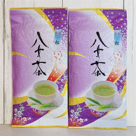 【即日発送】八女茶 お茶 緑茶 茶葉 上級煎茶 松 2セット割引販売【匿名配送】の通販 By アコプロフにお得情報♪｜ラクマ