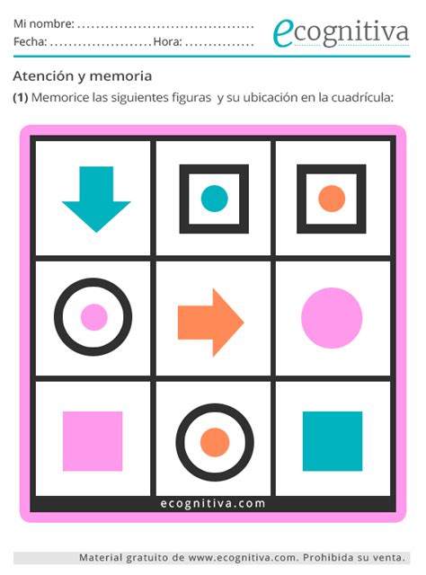 Abril 2023 ejercicios de estimulación cognitiva Estimulación cognitiva