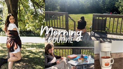 My Realistic Morning Routine Stay At Home Wife Fall Morning Routine