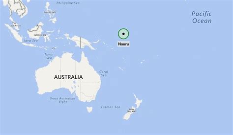 Where Is Nauru Micronesia Nauru Island Nations