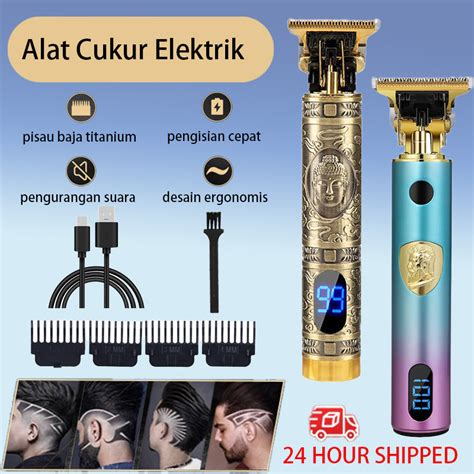 Jual Alat Cukur Elektrik Hair Clipper Trimmer T9 Cukuran Vintage T9