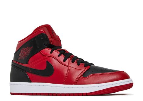 Nike Air Jordan 1 Mid Reverse Bred 2021 554724 660 Satın Al Sutore