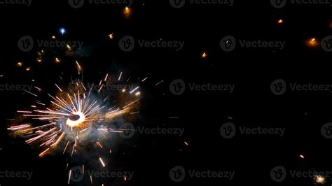 fireworks on a black background 27270919 Stock Photo at Vecteezy