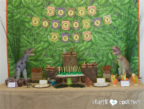 Diy Dinosaur Birthday Party Decorations | Shelly Lighting