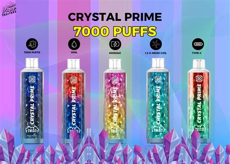 Crystal Prime 7000 Puffs Disposable Vape Shop Now