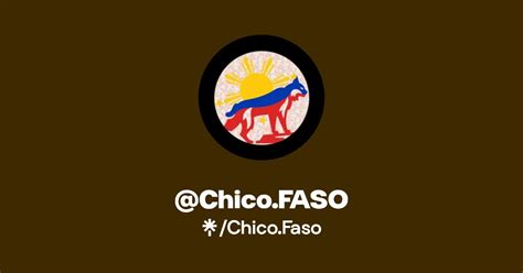 Chico Faso Instagram Tiktok Linktree