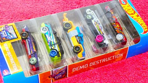 Hot Wheels Demo Destruction Pack Youtube