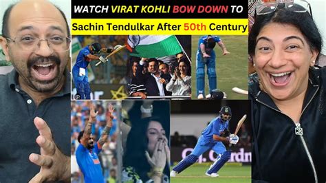 Watch Virat Kohli Bow Down To Sachin Tendulkar After His Th Century