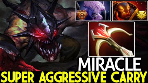 Miracle Lifestealer Aggressive Carry Vs Pro Ember Spirit Hard Game