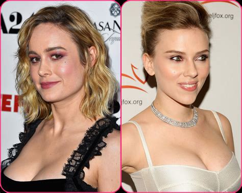 Brie Larson Vs Scarlett Johansson R Celebbattles