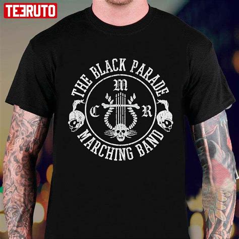 The Black Parade Marching Band My Chemical Romance Unisex T Shirt Teeruto